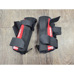 Breg XS Right and Left Wrist Braces Red Black Adult
